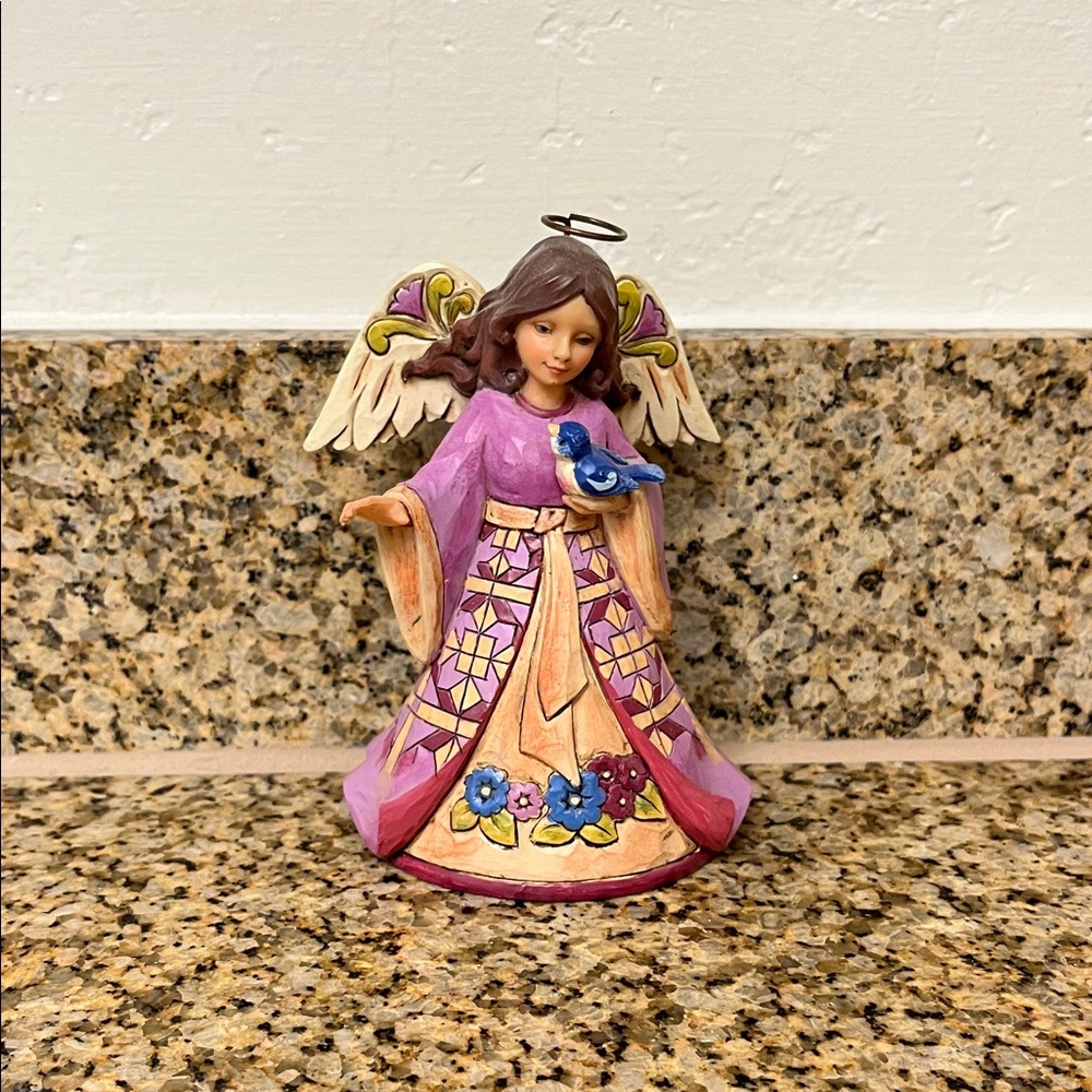Jim Shore Heartwood Creek "Sing the Prayer in Your Heart" Angel